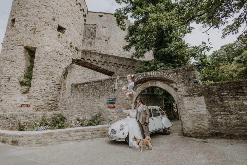 Freie Trauung in Haßmersheim auf Burg Guttenberg