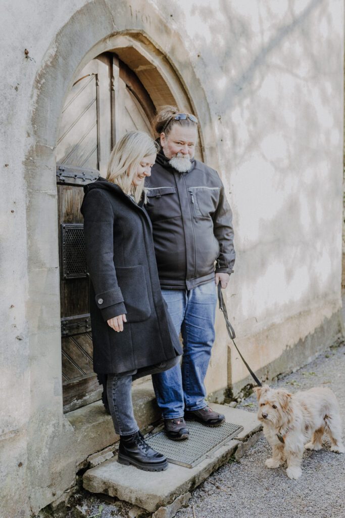 Paar - & Engagement Shooting bei Burg Guttenberg in Haßmersheim bei Bad Rappenau